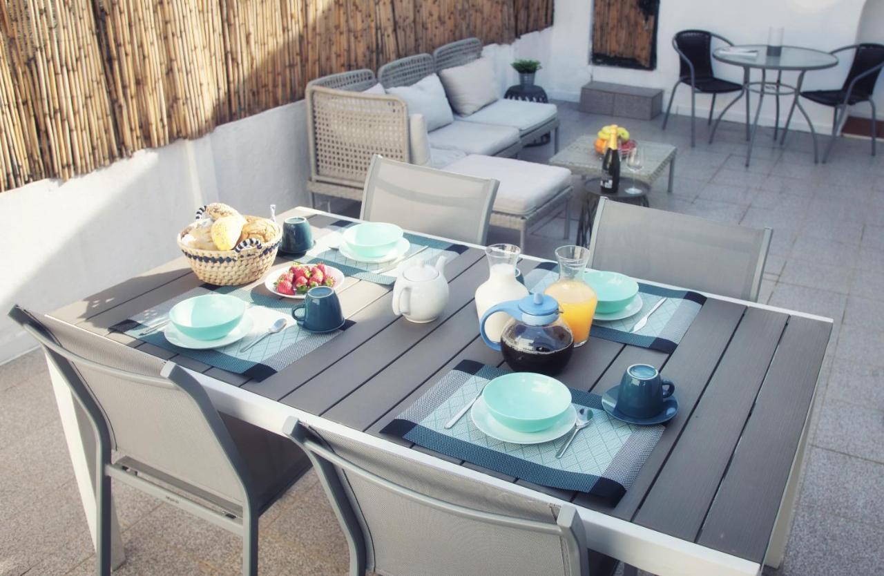 Central Olhao Home - Private Spacious Sunlit Patio Luaran gambar