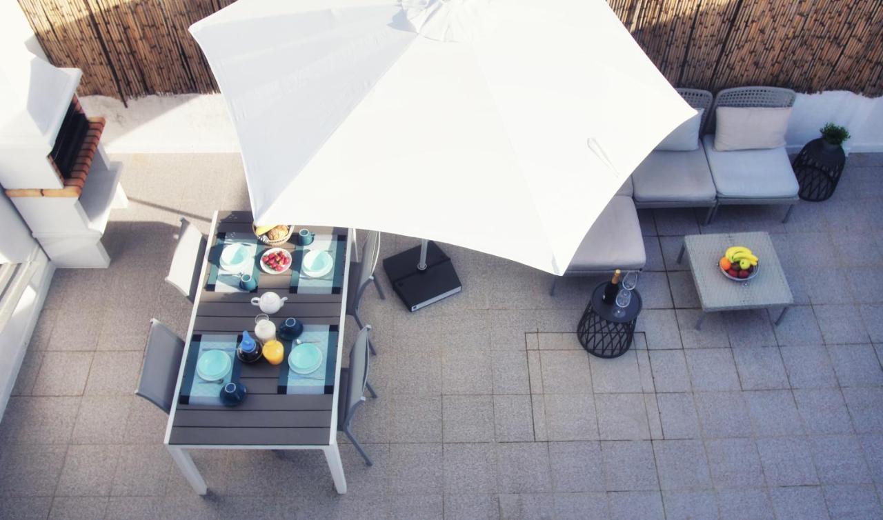 Central Olhao Home - Private Spacious Sunlit Patio Luaran gambar